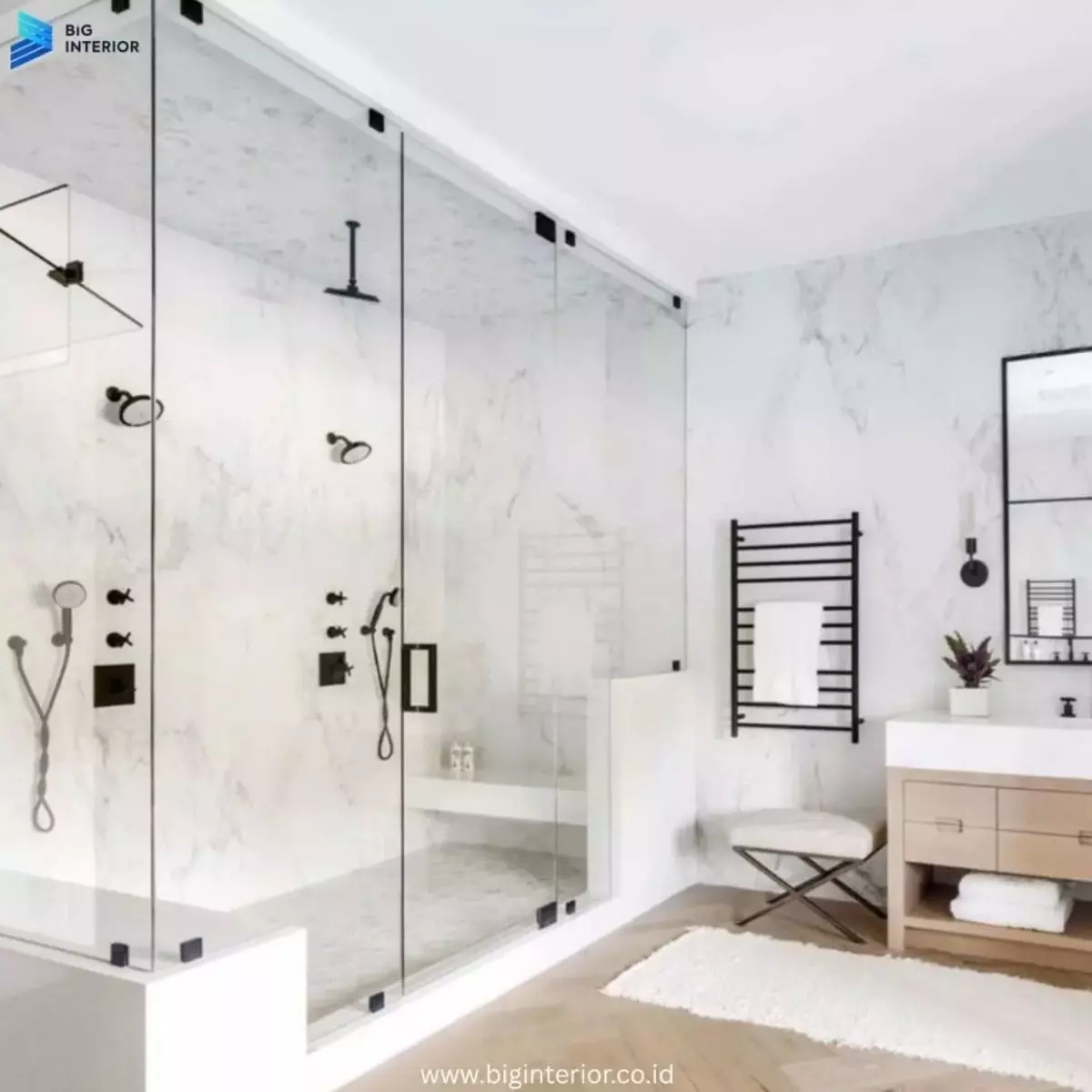 Shower Screen Frameless, Solusi Sekat untuk Kamar Mandi Modern